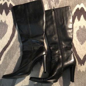 Michael Shannon Teresa Leather Boots